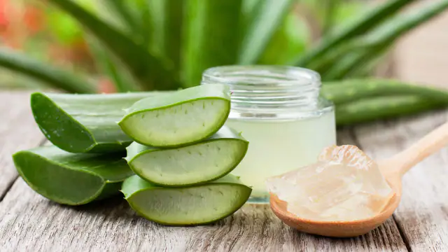Aloevera will make your face shine and money will also be saved