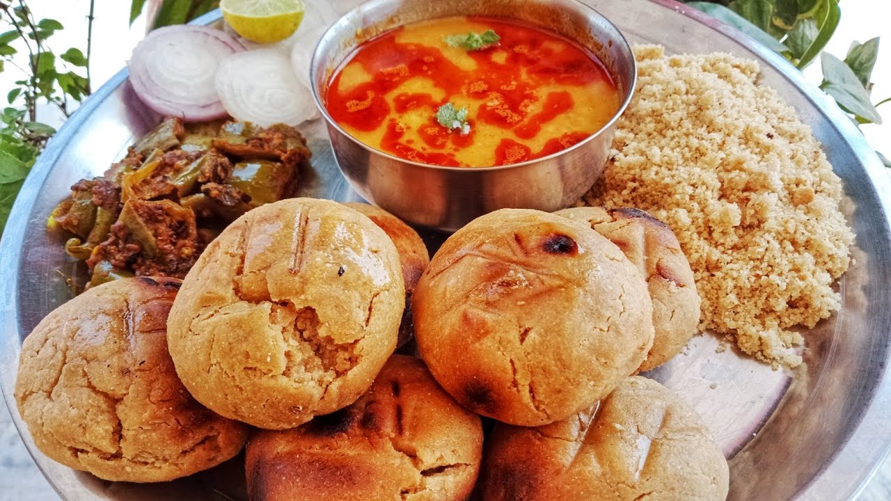 Sunday Special Dal Baati Churma Recipe
