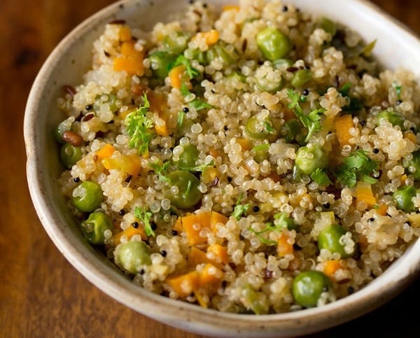 Quinoa Upma Breakfast Recipe