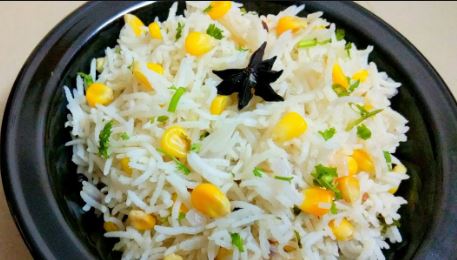 make Tasty Corn Pulao Recipe