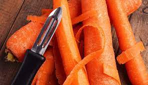  Do you eat peeled carrots too?