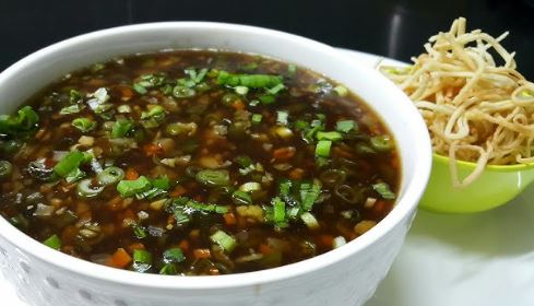  Chinese Vegetable Manchow Soup,