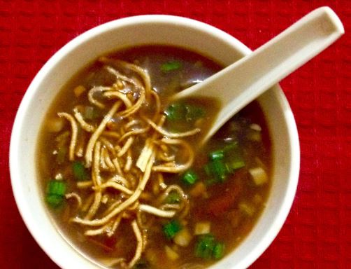  Chinese Vegetable Manchow Soup,