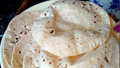 Trick to Make Round and One Size Roti