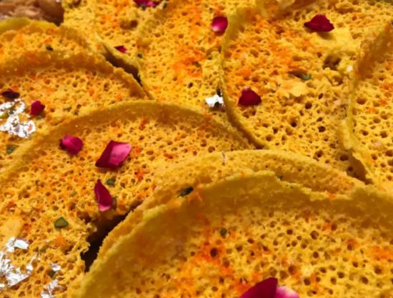 Rajasthan's special sweet Ghevar
