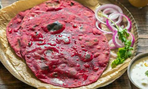 beetroot paratha