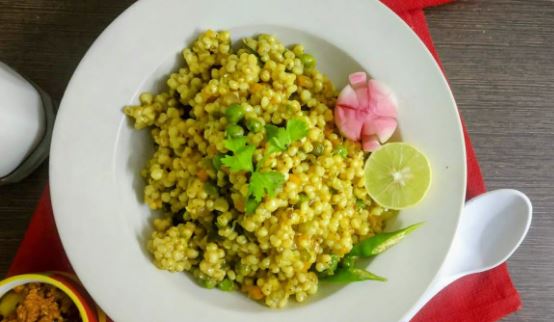 Mushroom-Whole Jowar Khichdi