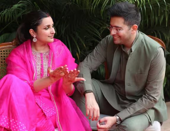 Raghav Chaddha and Parineeti Chopra celebrated Karva Chauth