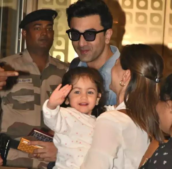 Ranbir Kapoor Alia and Raha