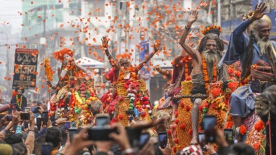 What is Akhara in Maha Kumbh